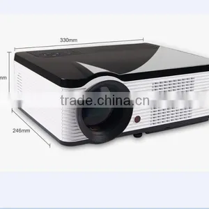 2016 Best 2000 Lumens 4k Projector With Wifi Android4.4 3D Multimedia Projector thumbnail-1