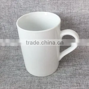 350cc Ceramic Mug Porcelain Plain White Mug Tea Coffee Cup Mugs thumbnail-2