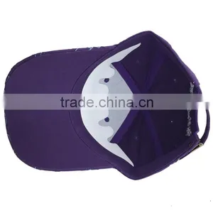 Latest Embroidery High Quality Blank 6 Panel Baseball Cap Without Logo thumbnail-2