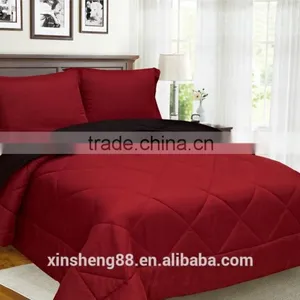 Brushed Soft Two Colors Microfiber Comforter Set thumbnail-2