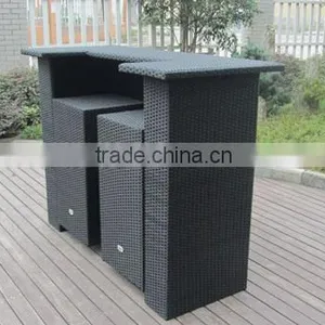 2 Person Seat Aluminum Bar Rattan Cover thumbnail-6