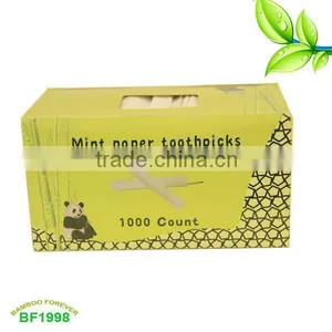 Paper Mint Double Pointed Wooden Toothpick thumbnail-1