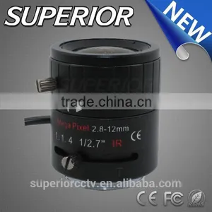 3 Megapixel IP Camera 2.8-12mm CCTV IR Mega Pixel Lens Auto thumbnail-1