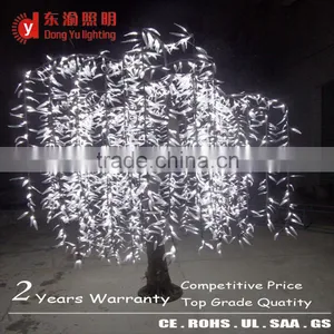 Garden Street Road Decoration Artificial Tree LED Light High Simulation LED Willow Tree Plant Lights thumbnail-2