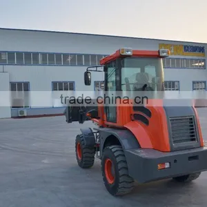 ce Qingzhou Zl16 Front Loader Mini Tractor With Ripper thumbnail-4