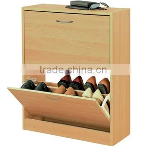 Best Sold Woden Shoes Rack/shoes Cabinet Shoes Rack With Doors thumbnail-1