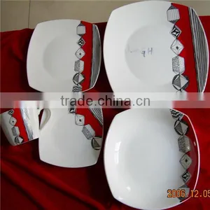 Turkish Porcelain Dinner Set , Royal Porcelain Dinner Set, Ethnic Porcelain Dinner Set thumbnail-4