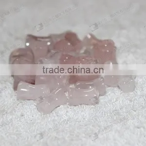 Wholesale Rose Quartz Ear Plugs,gemstone Body Piercing Jewelry thumbnail-4