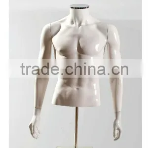 Plastic Chrome Female Torso Mannequin Sale thumbnail-5