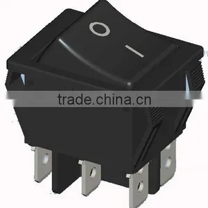 2 Position 6pins Switches Black Color thumbnail-1