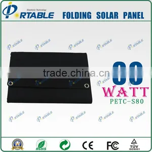 80W Foldable Solar Panel for All Kinds of Laptop thumbnail-4
