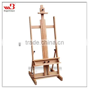 in Stock 55*61*143(232)cm Professional Artist Painting Easel Beech Wood Easel Big Master Easel thumbnail-1