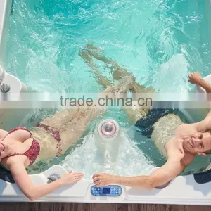 Outdoor Spa Pool for Garden Used Freestanding Acrylic Pool Spa Hot Tub thumbnail-5