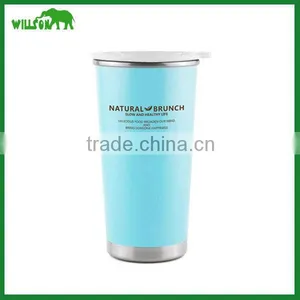 NEW Coloful Vacuum Cup/ Stainless Steel Vacuum Flask/double Wall Stainless Steel Vacuum Bottle thumbnail-1
