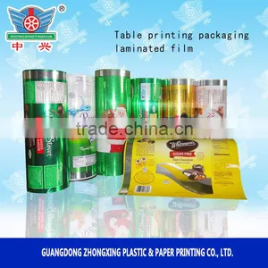 Custom Pet Lamination Roll Film for Food Packing Machine thumbnail-1