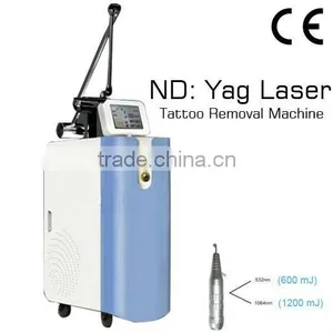 1064nm Vertical Tattoo Removal Machine Q-switch Tattoo Removal Laser Nd Yag Q-switch 1064 532 Brown Age Spots Removal thumbnail-1