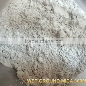 Wet Ground Mica Powder 200mesh 325mesh 600mesh 800mesh 1250mesh 2500mesh Used for Paint Rubber Plastics Cosmetics thumbnail-1