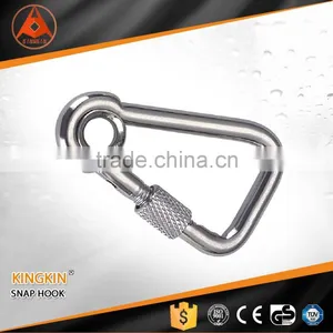 High Quality Triangle Shape Snap Hook Stainless Steel Snap Hook With Eye thumbnail-3