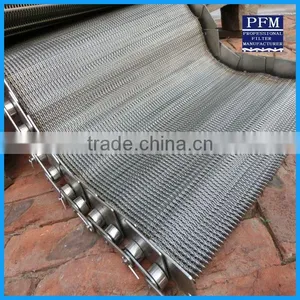 SS Wire Mesh Belt Conveyor /heat Resistant Wire Mesh Conveyor Belt thumbnail-1