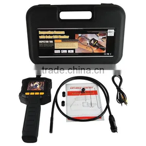 Industrial 2.31" TFT LCD 8mm Camera Video Borescope Endoscope 4 LED Lights AV Output SnakeScope 3FT Cable Surveillance Tool thumbnail-2