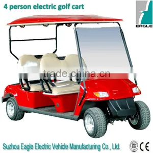 CE Approved 4 Passenger Electric Golf Cars thumbnail-1