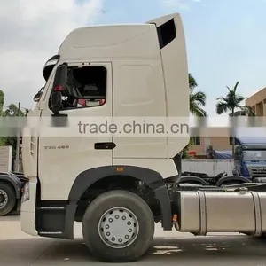 High Quality HOWO T7H Tractor Truck Head 480hp 6X2 thumbnail-1
