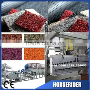 Horse Rider Machinery PVC Coil Mat Extrusion Line / Carpet Making Machine / Floor Mat Making Machine thumbnail-3