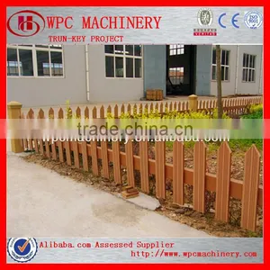 Wood Plastic WPC Outdoor Fence Panels Composite Machine Wpc Profile Machinery thumbnail-1