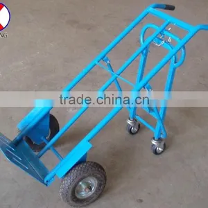 Folding Hand Trolley HT1824 With Two Pneumatic Wheel Size300-4 and Two Wheel 1.5inch thumbnail-1