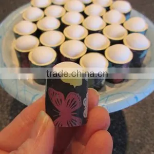 Private Label Makeup Sponge, Finger Sponge ,oval Makeup Brush thumbnail-1