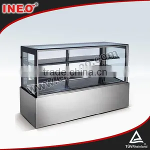 Luxurious Floor Standing Model Marble Base Bakery Showcase/Refrigerated Display Showcase/Bread Bakery Display thumbnail-1