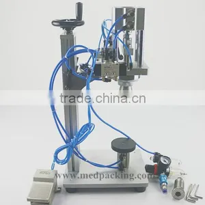 PPC-20 Pneumatic Perfume Cap Crimping Machine for Perfume Bottle thumbnail-4