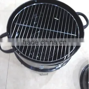 Black Steel 3-in-1 BBQ Smoker thumbnail-5