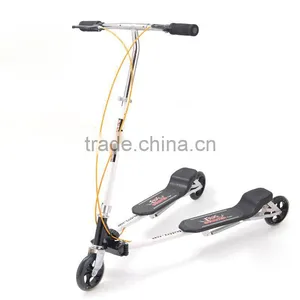 Good Quality!!!large Adult Frog Kick Scooter 3 Wheels thumbnail-1