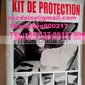 Wholesale Disposable Wholesale Disposable Plastic Car Seat Cover Set thumbnail-2
