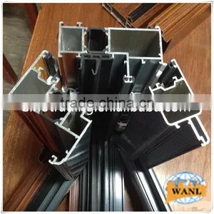 Aluminium and Building Materials With Wood Grain Powder Coating thumbnail-2