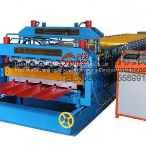 Metal Roof Double Layer Roll Forming Machine thumbnail-2