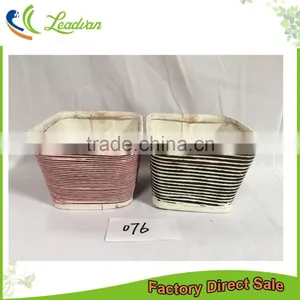 Nanning Cheap in Bulk Natural Rectangle Garden Flower Wooden Succulent Planter thumbnail-1