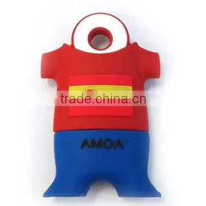 Wholesale Creative PVC Soft Plastic Shell Theme Football World Cup Usd Flash Drives thumbnail-2