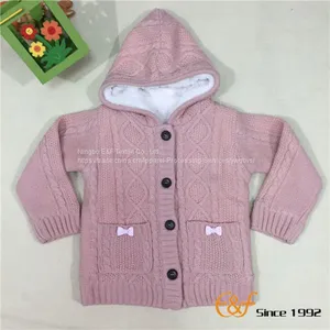Coral Fleece Thick Hoodie Cardigan Sweater thumbnail-1