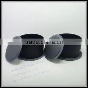 600ml Cylinder Glass Candle Cup With Slate Stone Lid thumbnail-5