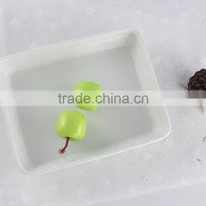 Chaozhou Factory Direct Wholesale Rectangular Porcelain Tray Dishes, Ceramic French Fries Plates thumbnail-4