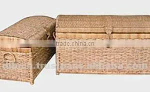 Eco-friendly Water Hyacinth Trunk Sets/ Storage Baskets thumbnail-1