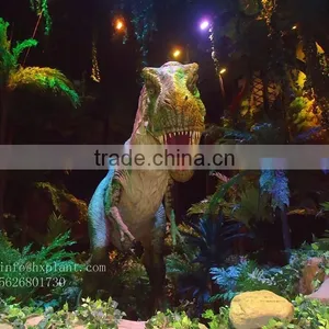 Artificial Fern Fake Green Plant Decor for Dinosaur World Theme Park thumbnail-3