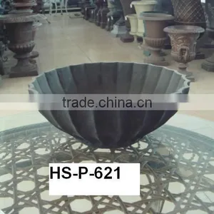 Beautiful Decorative Flower Pot Home Decor Flower Pot Antique Cast Iron Flower Pot thumbnail-1