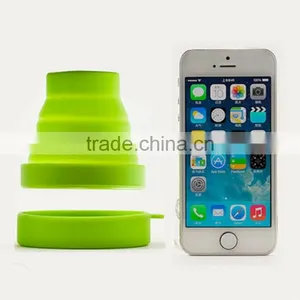 200ml New Design Silicone Folding Cup Collapsible Silicone Folding Cup thumbnail-3