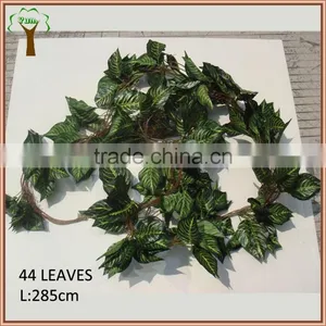Artificial Zebra Leaves Vine in 285cm Length thumbnail-1