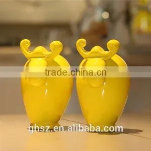 Customized Schleich Animals Mini Yellow Cute Cow Figure thumbnail-1