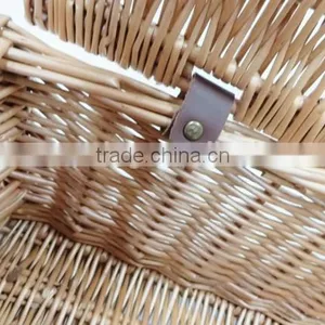 High Quality Wicker Hamper Empty Christmas Gift Basket thumbnail-6