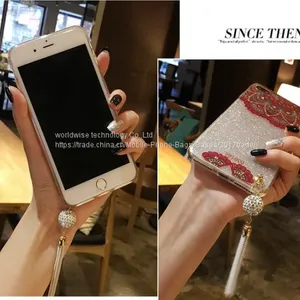Chinese Style Diamond Cell Phone Housing Silicone Mobile Phone Cases for IPhone7/7Plus/6/6s/6plus/6splus Soft Tpu Shell thumbnail-3